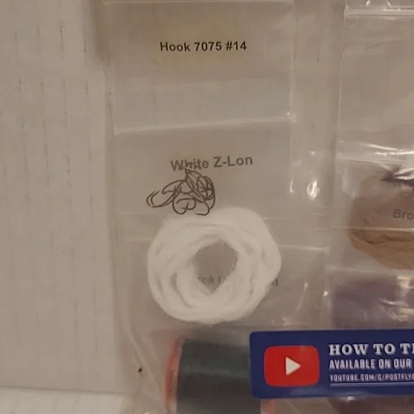 NIP Set of 3 Postfly Fishing Lure Tying Kits - Picture 12 of 16